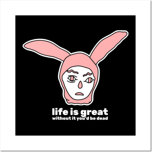 Gummo Pink Bunny Boy T-Shirt Posters and Art